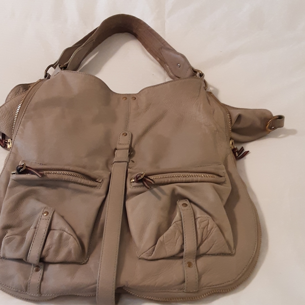 Jerome Dreyfuss large leather handbag